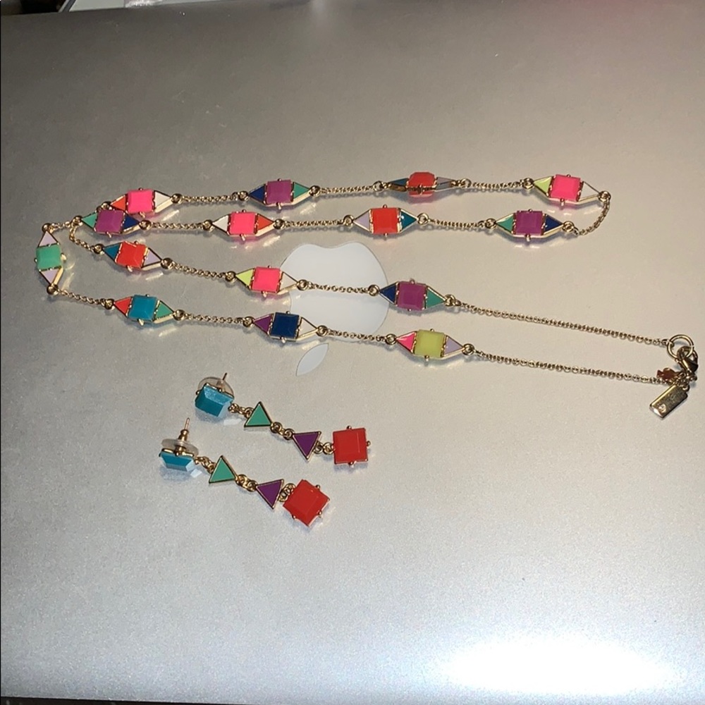 Kate Spade necklace & earrings